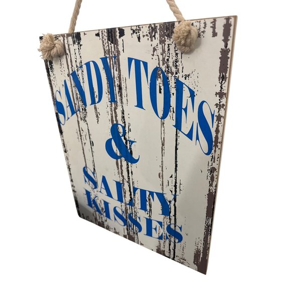 Decorative Wooden  salty kisses Wall Hanging SKU 7961 - Picture 3 of 5